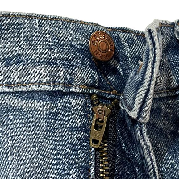 Madewell The Perfect Jean Short - Balsam Wash - 28 - Picture 12 of 16